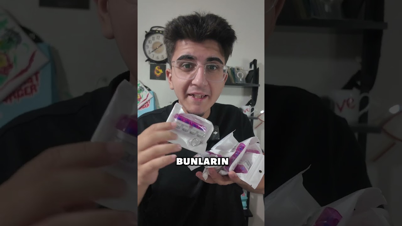 bütün stres klavyelerini aldım