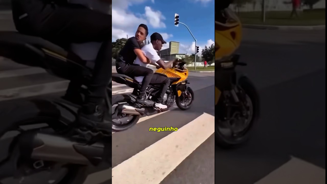 Nino abravanel e neguinho dando fuga da rocam kkk