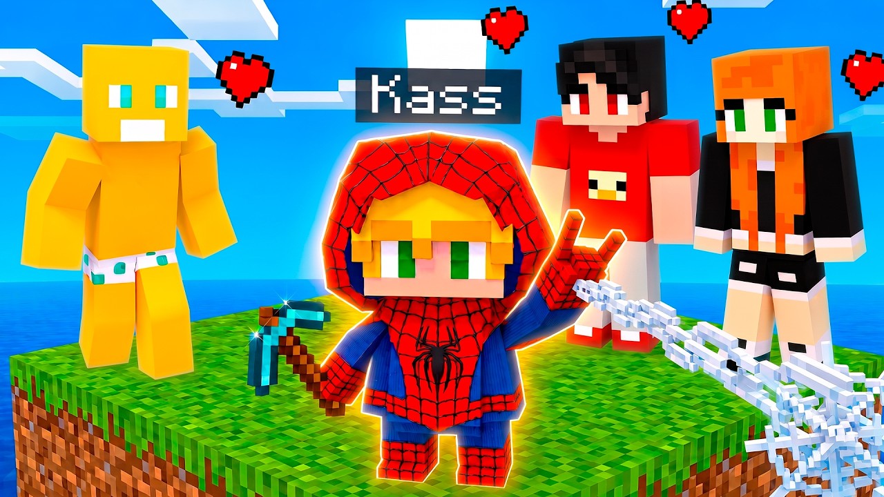 Me transformando em um HEROI BEBÊ em UM BLOCO para TROLLAR meus AMIGOS