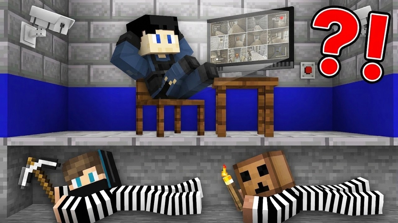 ماين كرافت لايف ستيل الحرامية #62 : عشت داخل مقر الشرطة الخاصة لمدة 24 ساعة !!؟ 😱