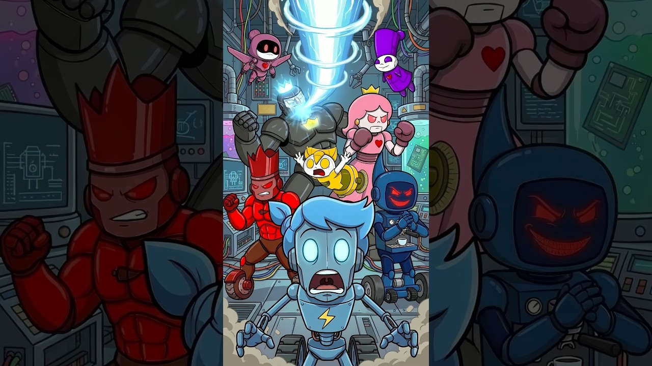 وش يصير لو صارت عائلتي روبوتات 🤖 ؟ 😂