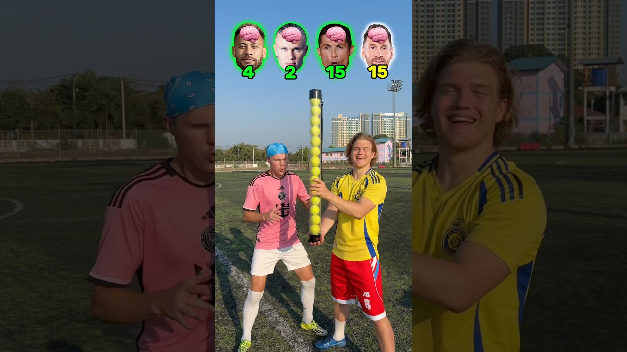 🧠🎾 IQ CHALLENGE | WHICH FOOTBALL PLAYERS WILL BE SMARTEST!?🙈