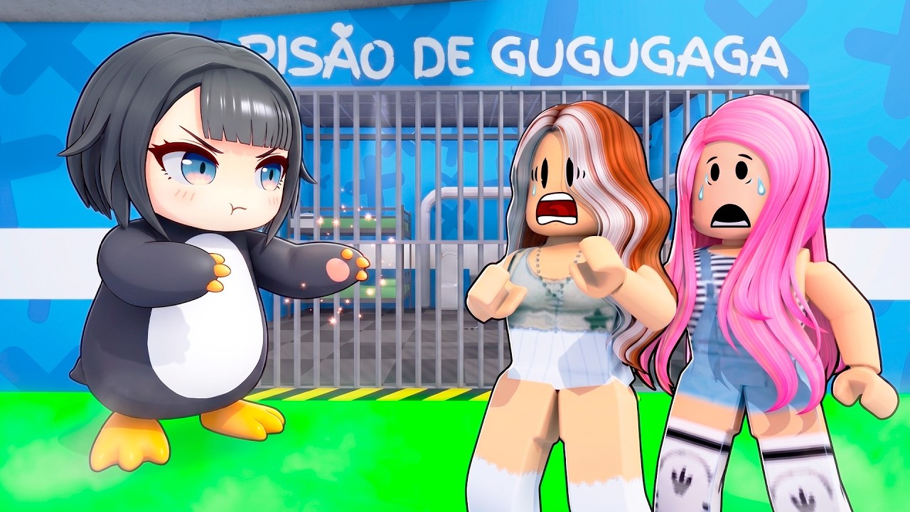 ESCAPE DA PRISÃO DO BARRY SÓ QUE É GUGU GAGA!