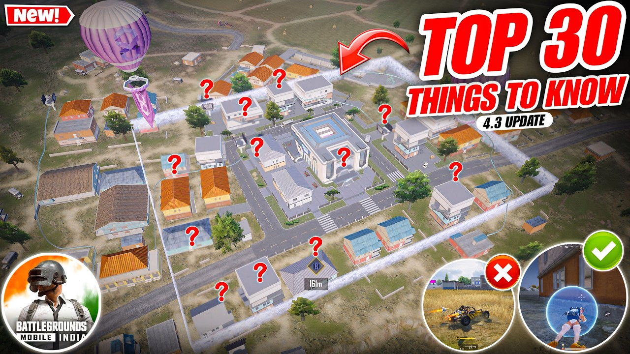 Everything About BGMI 4.3 Update😍Top 30 Things/Tips You MUST Know | Evolving Universe Event GUIDE.