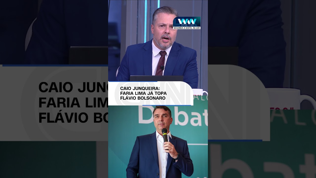 Faria Lima já topa Flávio Bolsonaro, analisa Caio Junqueira