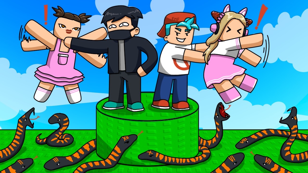 LEMPAR SEMUA YOUTUBER KE SARANG ULAR!!