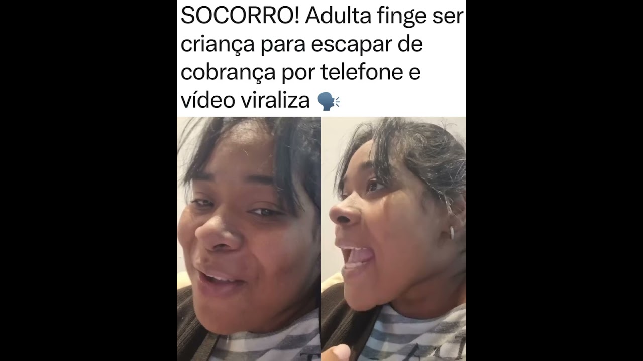 Uma jovem viralizou nas redes sociais após usar uma estratégia inusitada para escapar de uma ligação