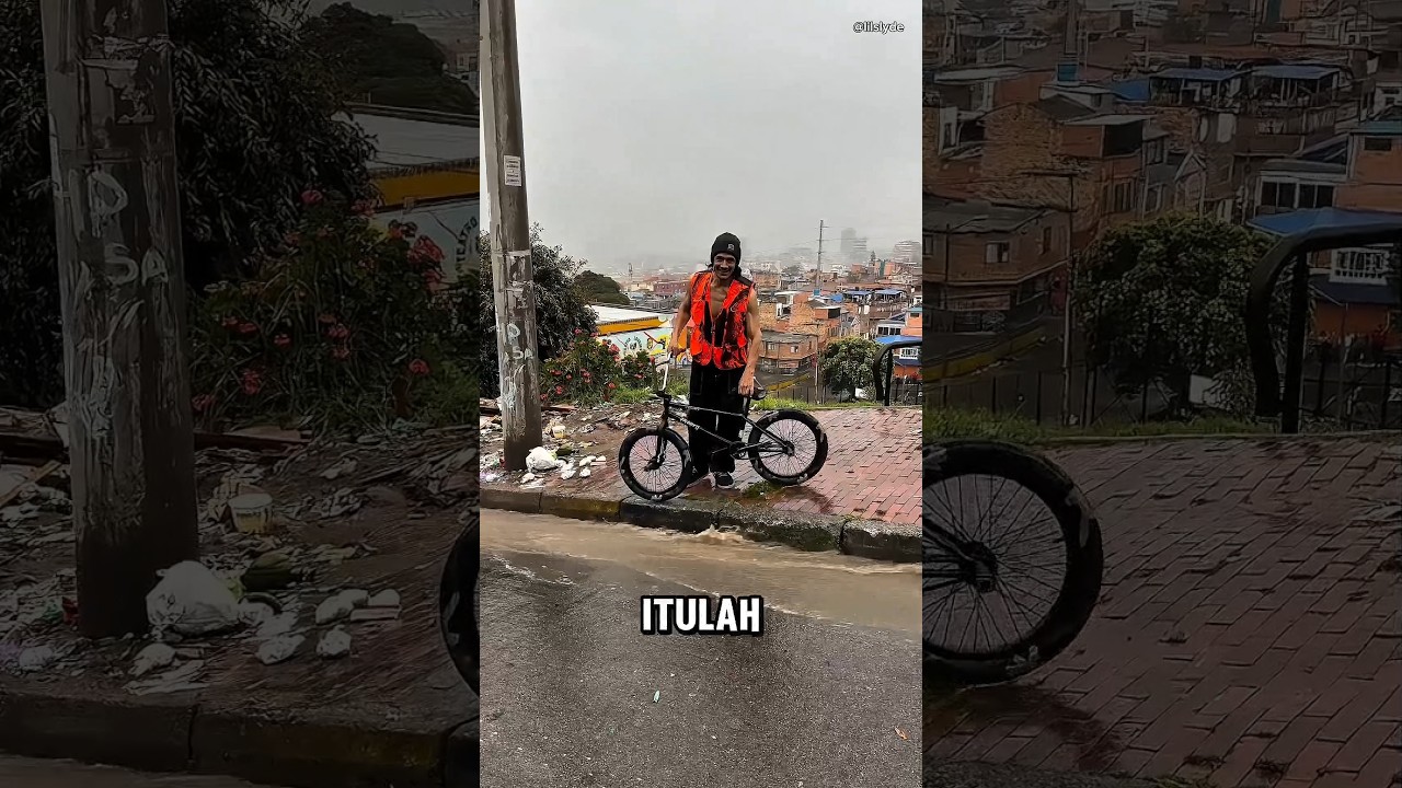 Dia Sangat Ahli Mengendarai Sepedanya! 😱