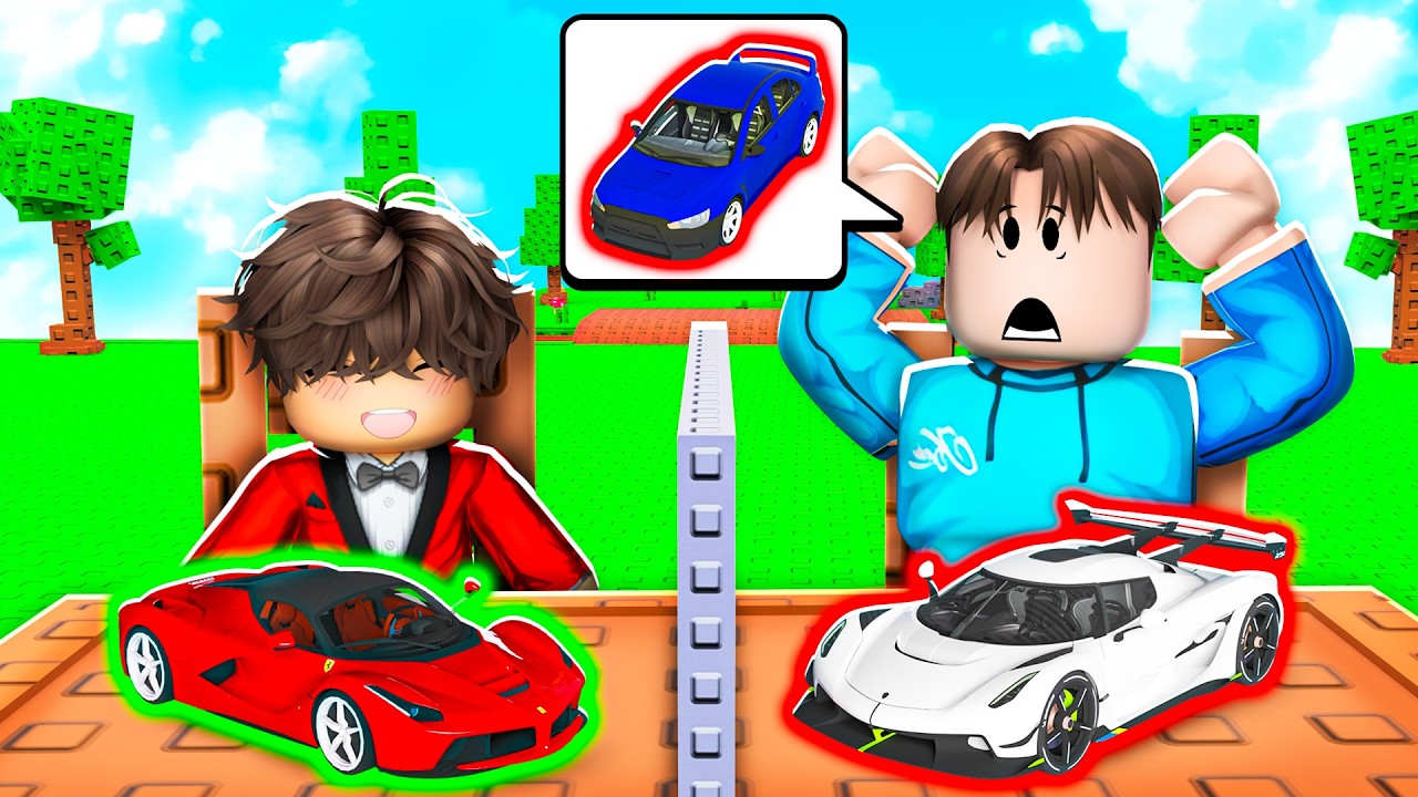 روبلوكس هل سعدون قدر يخمن سيارتي ! Guess my car