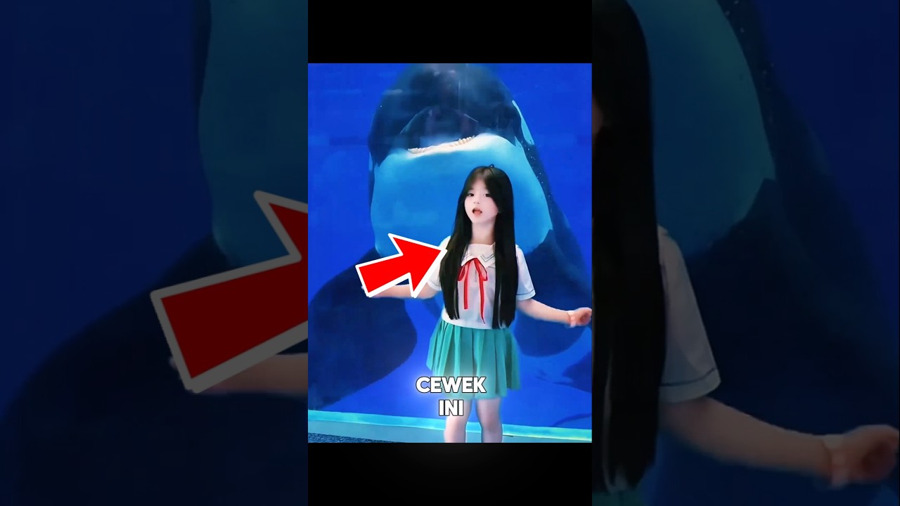 Bikin Terharu! Persahabatan Sejati Cewek Ini Sama Paus Orca 🐋💖 #shortvideo