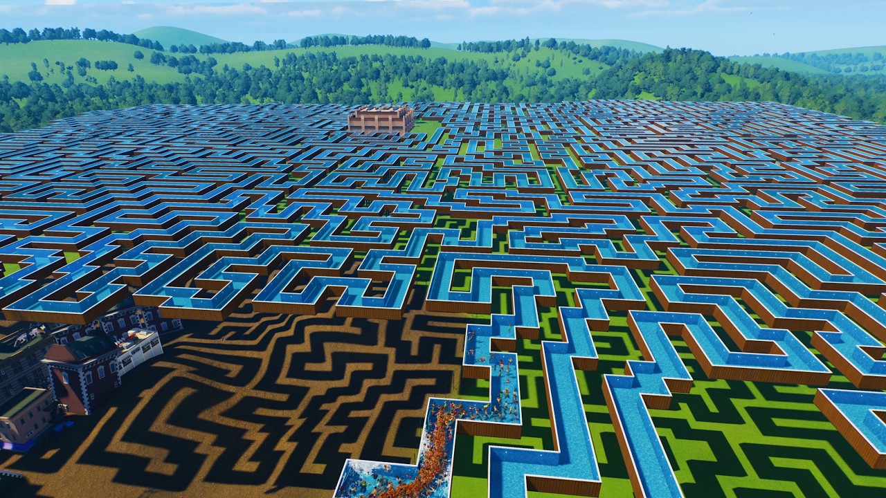 I Built a Theme Park That's a Cinema of Pain in Planet Coaster 2