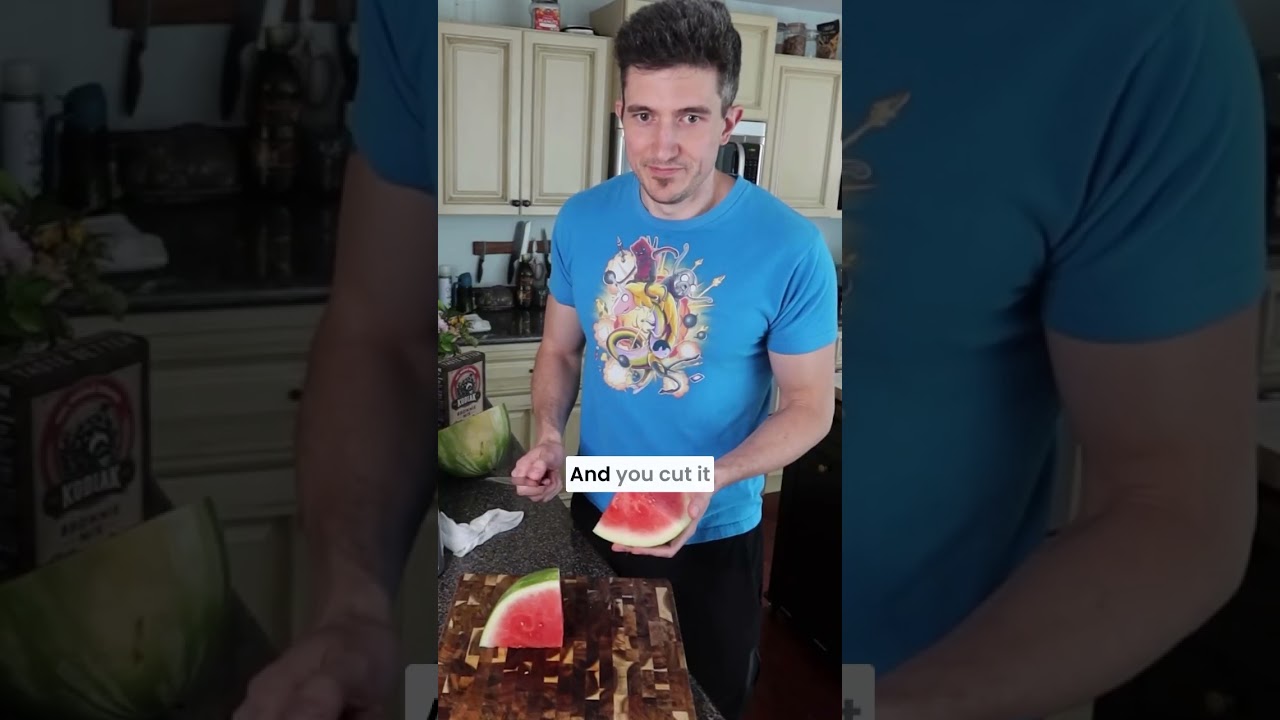 we both got there and that’s what counts 😂 #watermelon he’s rkaysgc on TikTok