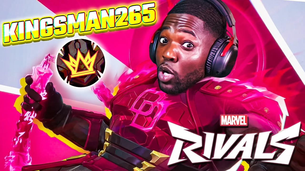 #1 MARVEL RIVALS PLAYER IN THE WORLD KINGSMAN TRAINS THE SORRIEST DAREDEVIL PLAYER IN THE WORLD