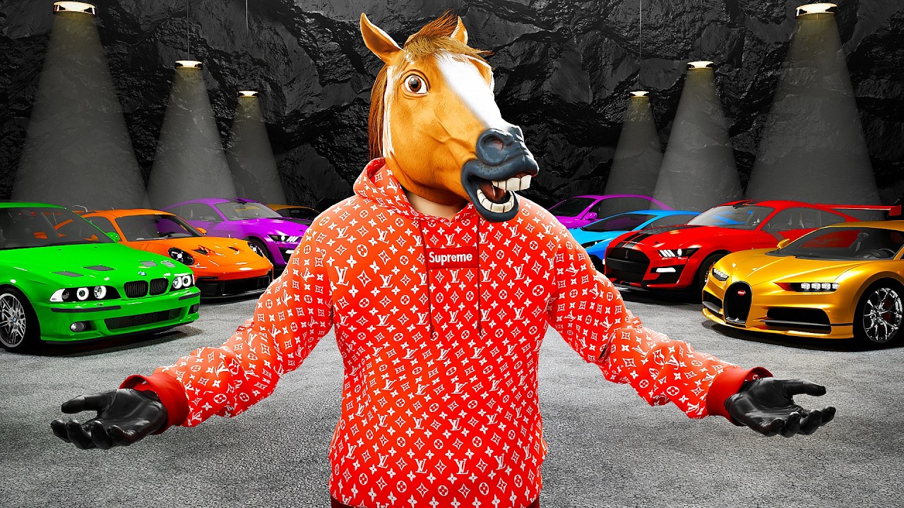 Robbing A Secret Underground Dealership In GTA 5 RP