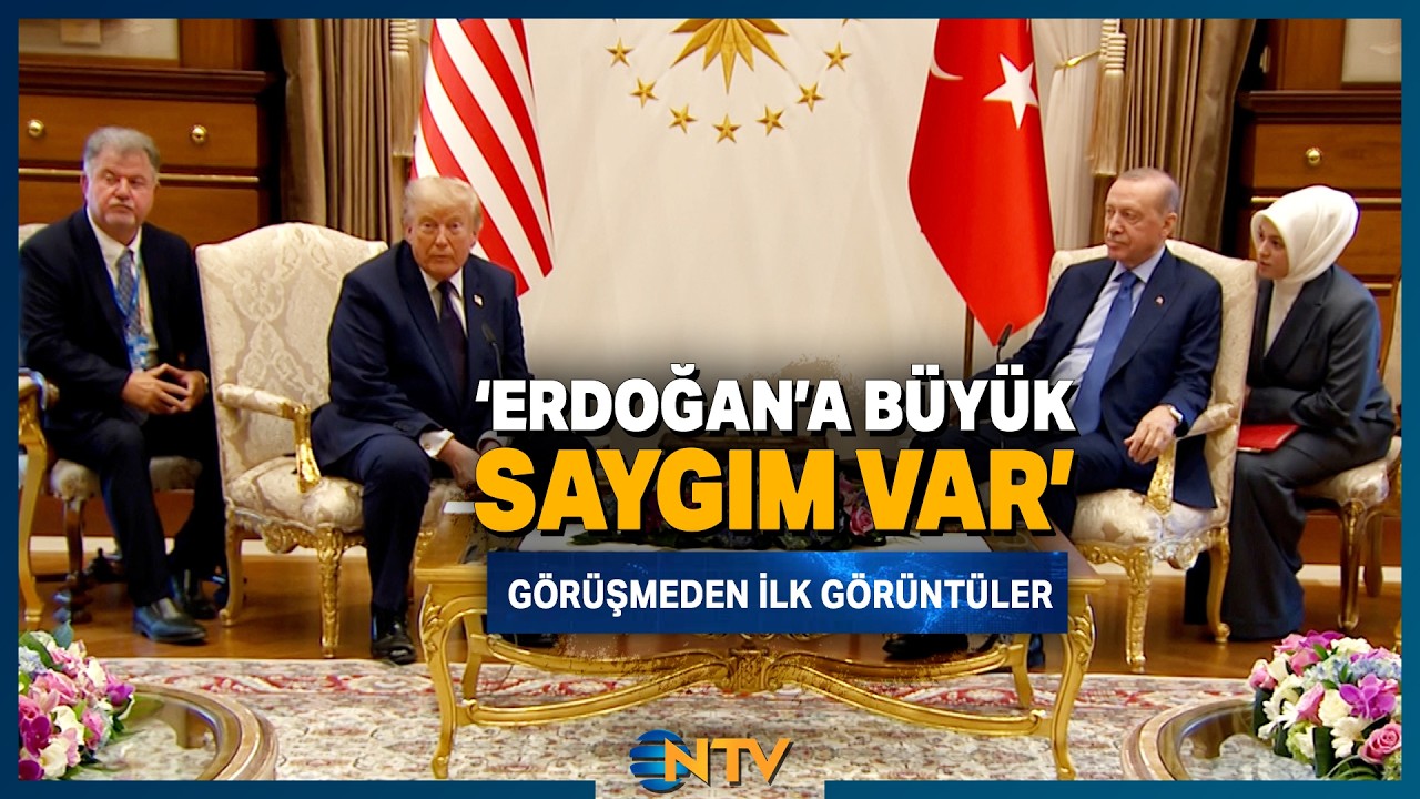 Erdoğan-Trump Zirvesi Başladı! 'Türkiye ile Harika Bir İşbirliğimiz Var' | NTV