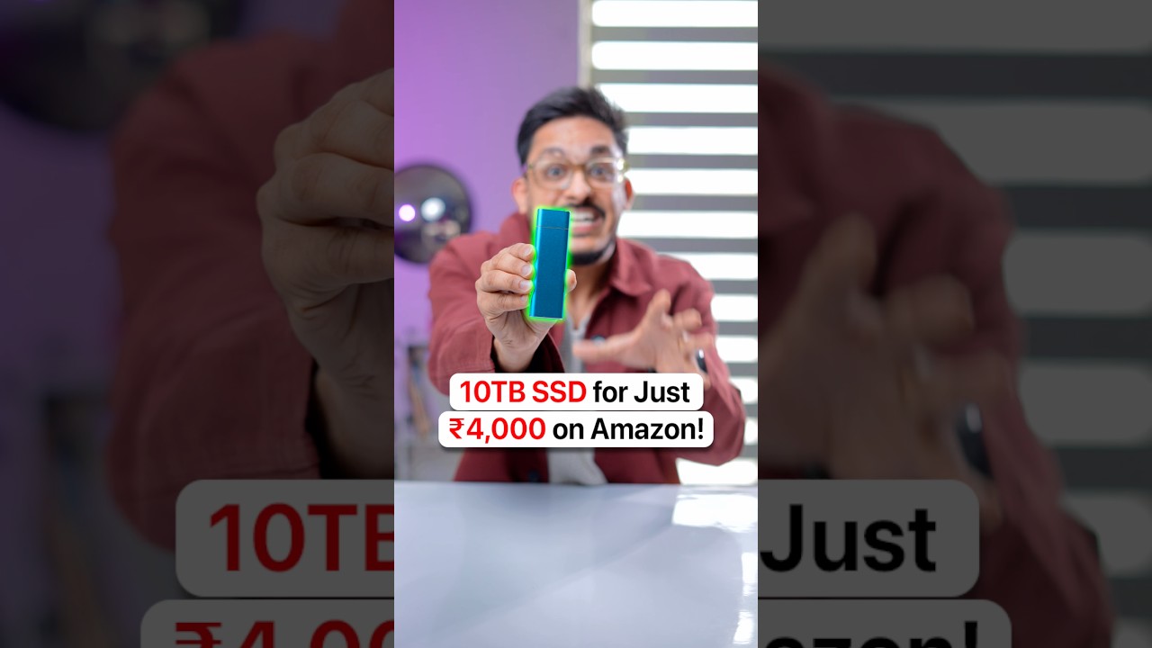 A 10TB SSD from Amazon For Just ₹4,000! 🤯