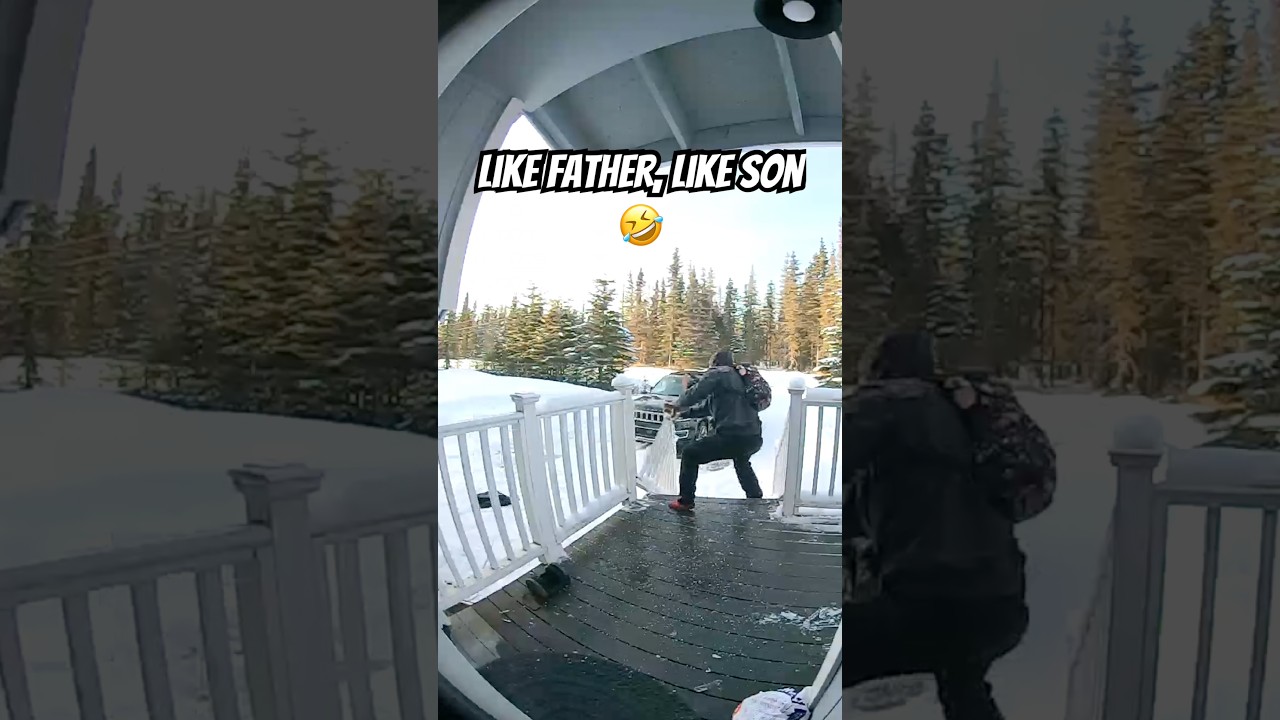 Turns out Grady wasn’t being stubborn..He inherited it 🤣 Happy Fathers Day! #fathersday