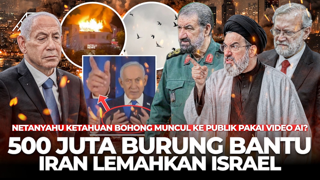 Bala Tentara Hewan Mulai Turun, Bantu Iran Bakar Tel Aviv! Netanyahu Panik Tinggalkan Kota