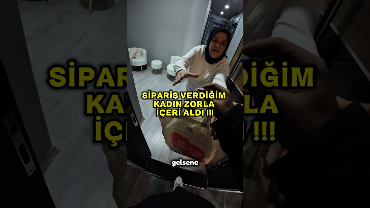 KADIN ZORLA İÇERİ ALDI !!! #fypシ #mersin #smartphone #komik #komedi #love #motovlog #mizah #trafik