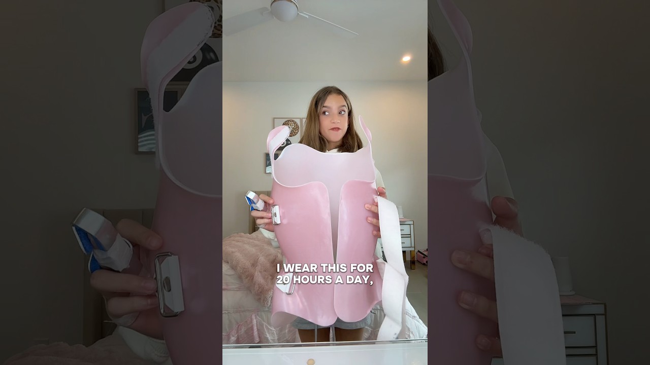 Patricia spawning my scoliosis videos! #scoliosis #warrior #grwm #fitcheck #ootd