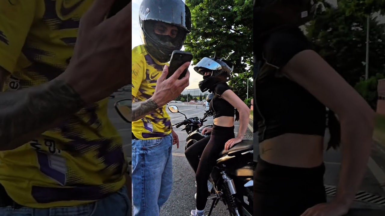 Manken kızla tanışıyorum Part #1million #keşfet #manken #tanışma #aşk #motovlog #motorcycle #fypシ