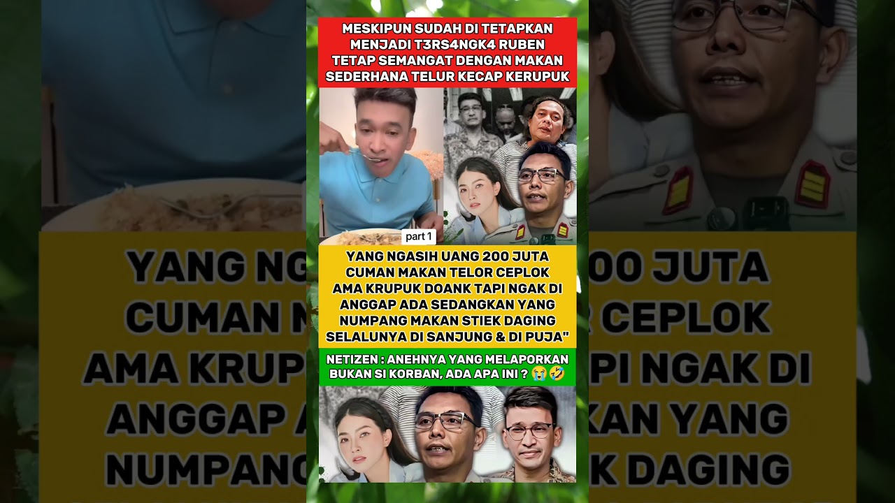 Ruben Masih Tetap Santuy #rubenonsu #beritaterkini #sarwendah