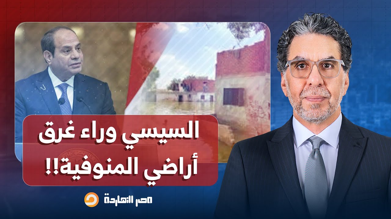 هل السيسي وحكومته لهم يد في غرق أراضي المنوفية؟!.. إجابة صادمة لأستاذ هندسة السدود د. محمد حافظ