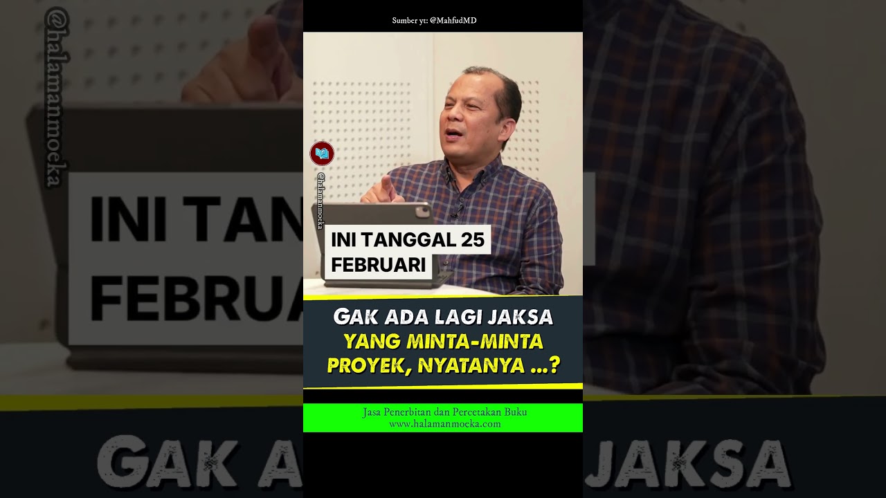 Gak ada lagi jaksa yang minta minta proyek, nyatanya #jampidsus #korupsi