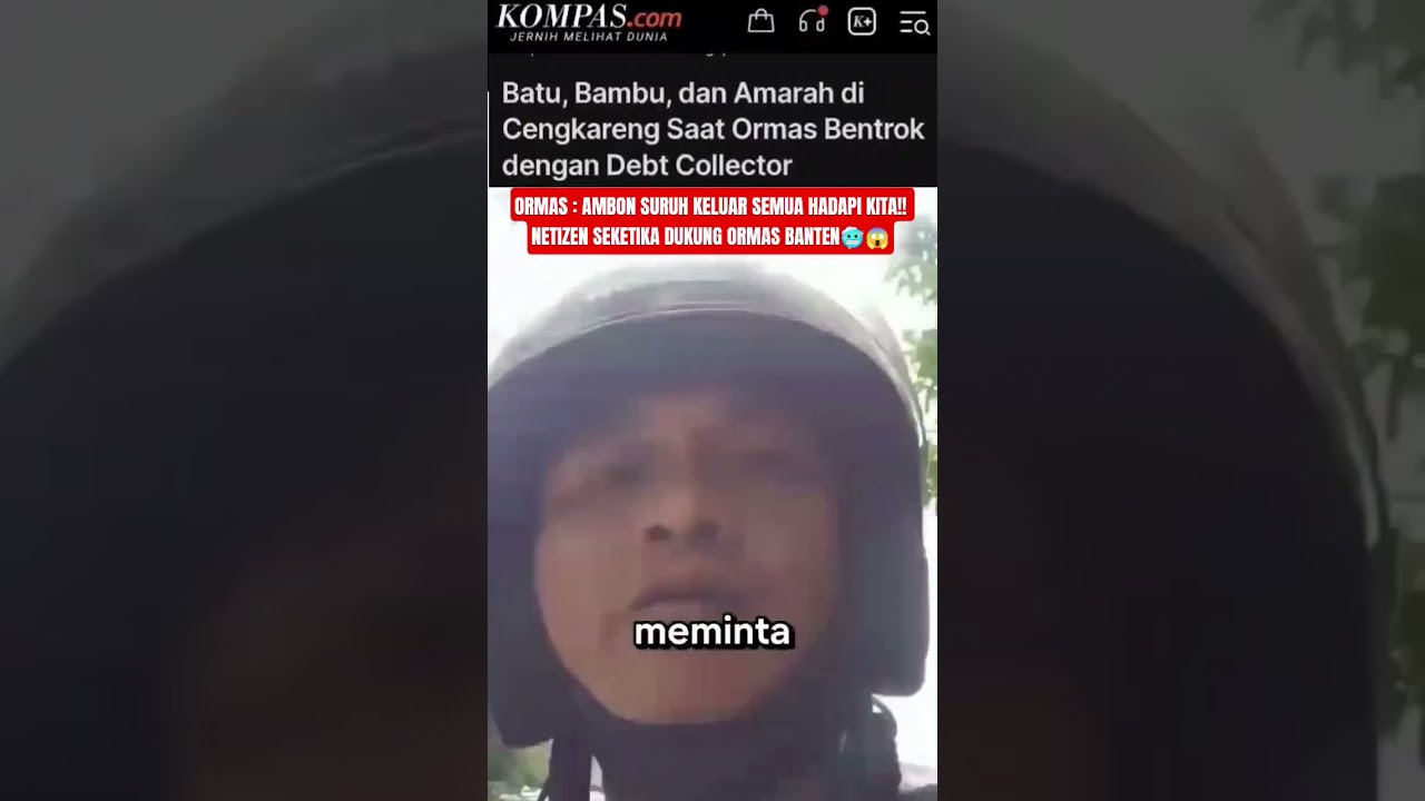 DETIK-DETIK ORMAS TANTANG PREMAN AMBON🥶😱 #tnidihatirakyat #beritaviral #beritaterkini #tni #tni