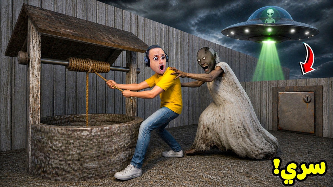 الجدة الشريرة جراني طلع عندها مكان سري مرتبط بى الفضائيين | Granny !! 😱👽