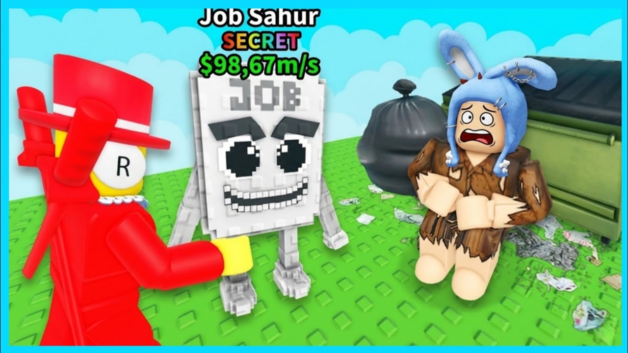 MIPAN & ZUZUZU Jadi Miskin Dan Mengemis Untuk Mendapatkan Brainrot! ROBLOX