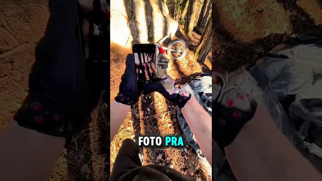 O Que Tinha Nessa Moto Abandonada Na Floresta Vai Te Dar Arrepio.