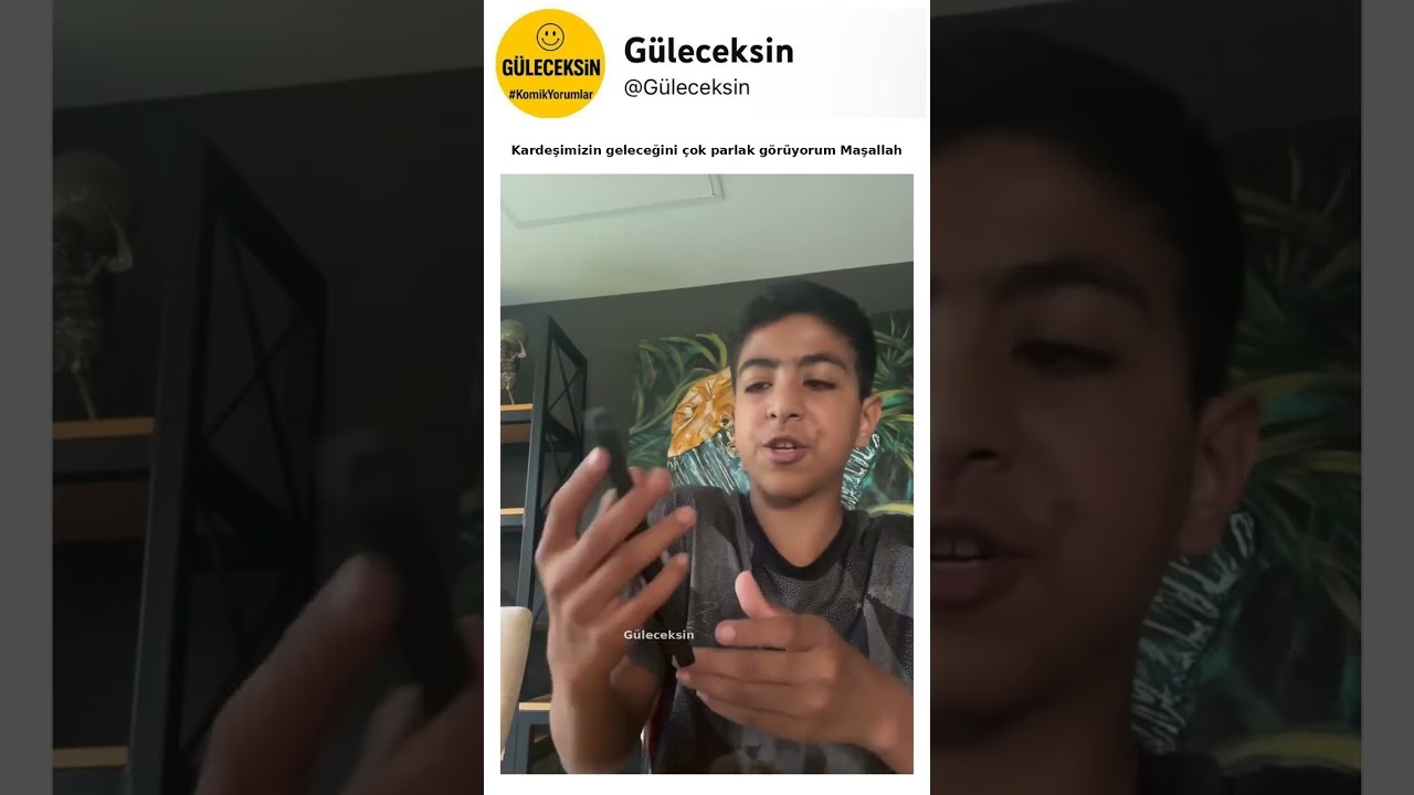 Kardeşimizin geleceğini çok parlak görüyorum Maşallah