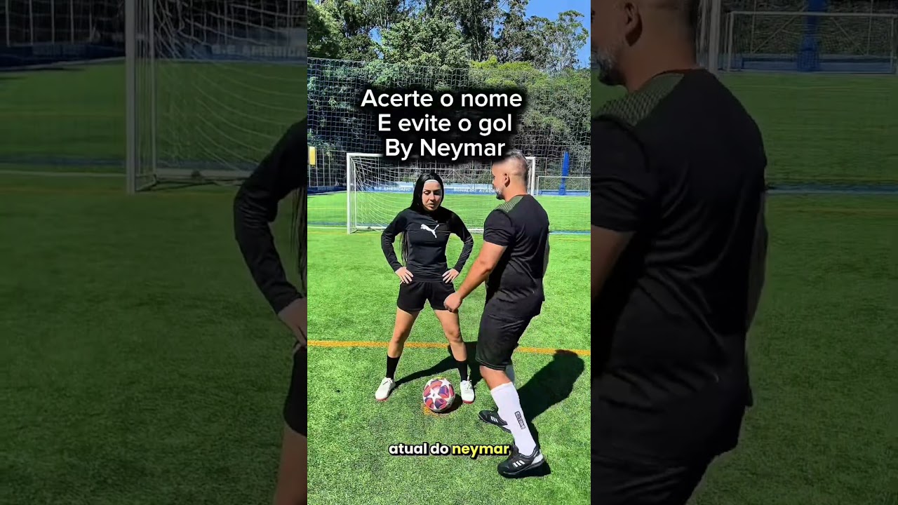 Get the name right and avoid the goal by Neymar part 2 #neymar #soccer #neymarpsg