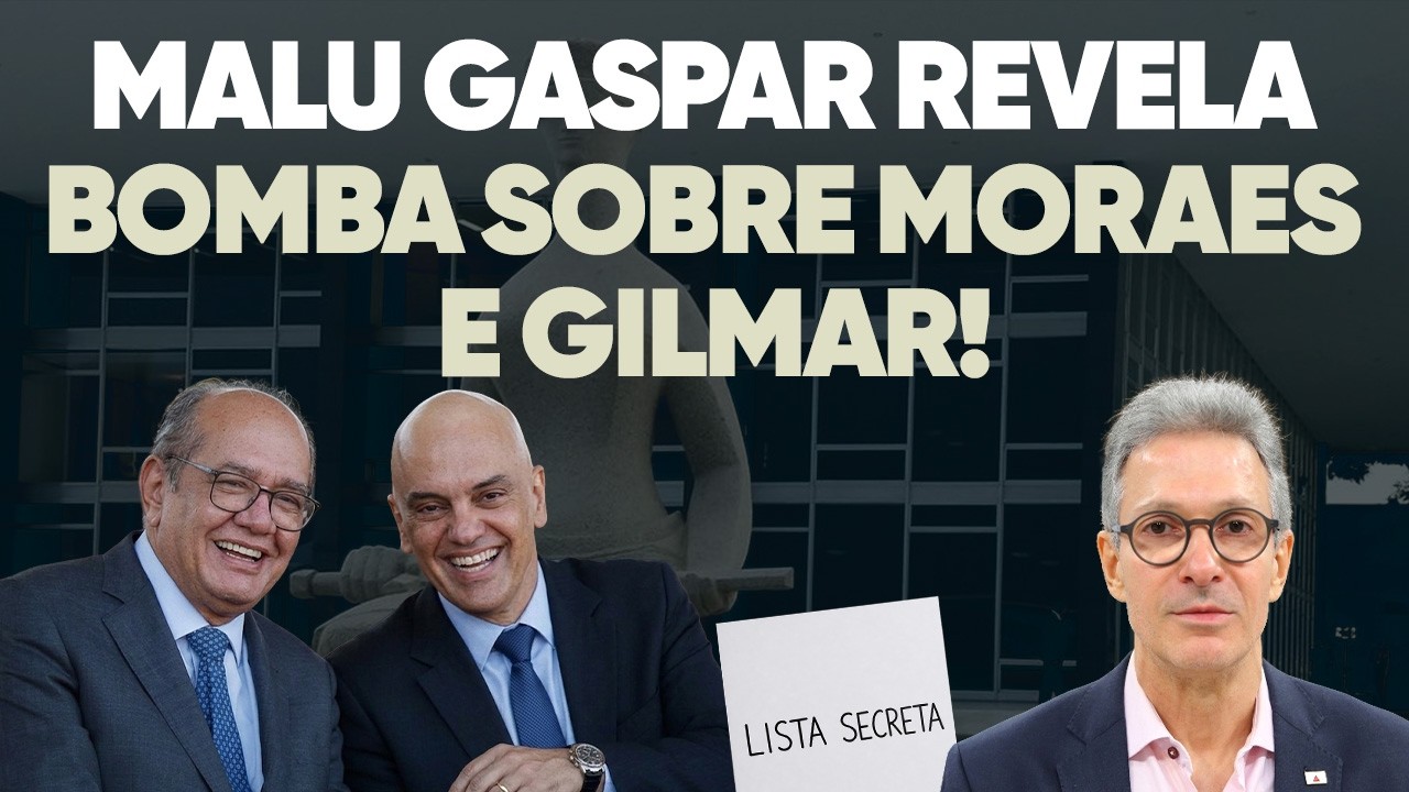 🚨 Malu Gaspar revela segredo BOMBÁSTICO de Moraes e Gilmar!