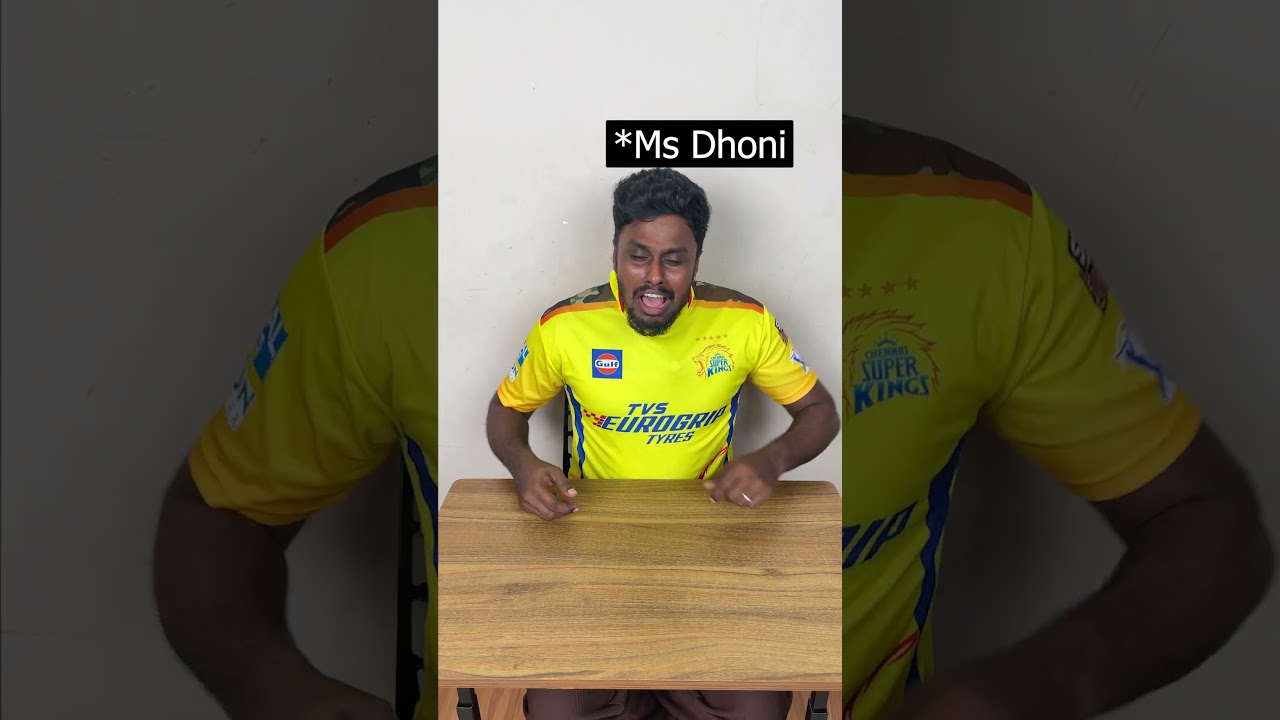 Csk Vs Thala Dhoni 😂😂 #vikkals #csk