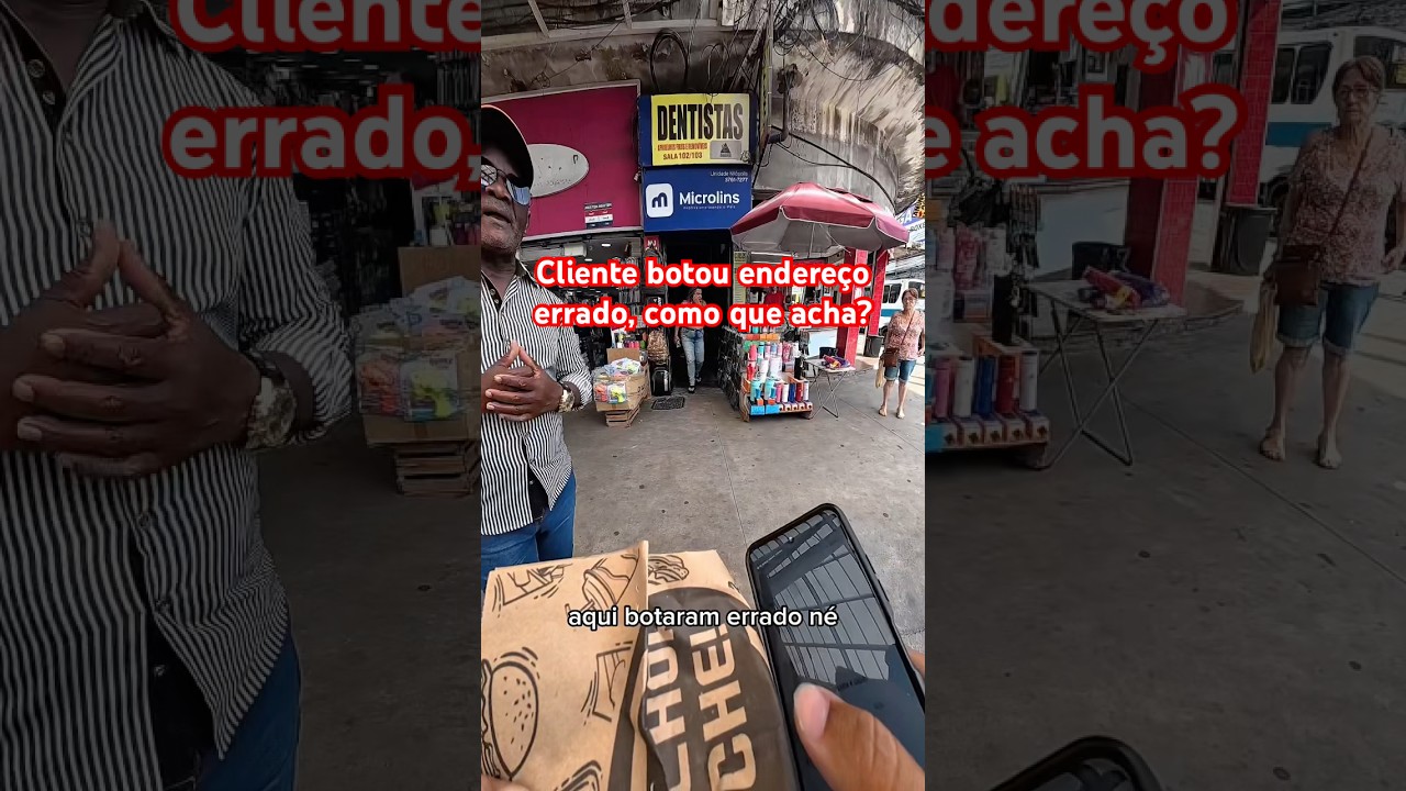 Cliente colocou endereço errado #entregadorifood #entregas #moto #motovlog #ifood