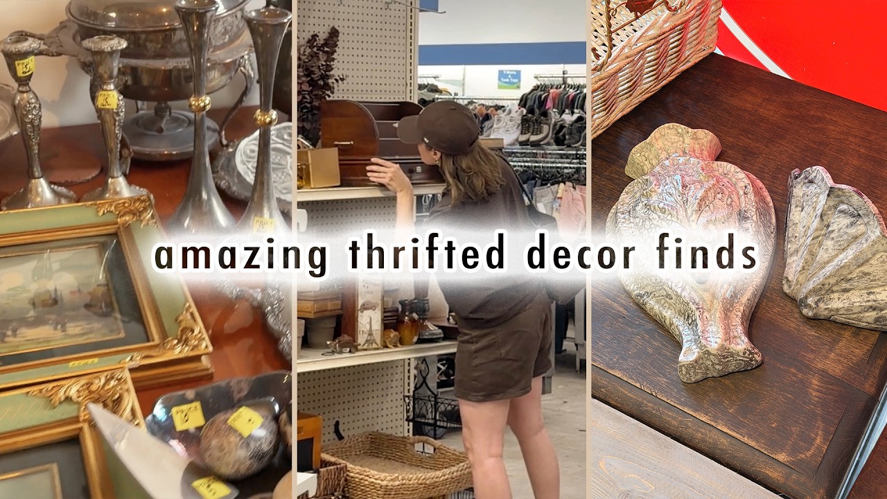 amazing thrifted decor finds! *come thrifting & estate sale shopping with me* | MaCenna Lee - Published by XO, MaCenna Vlogs