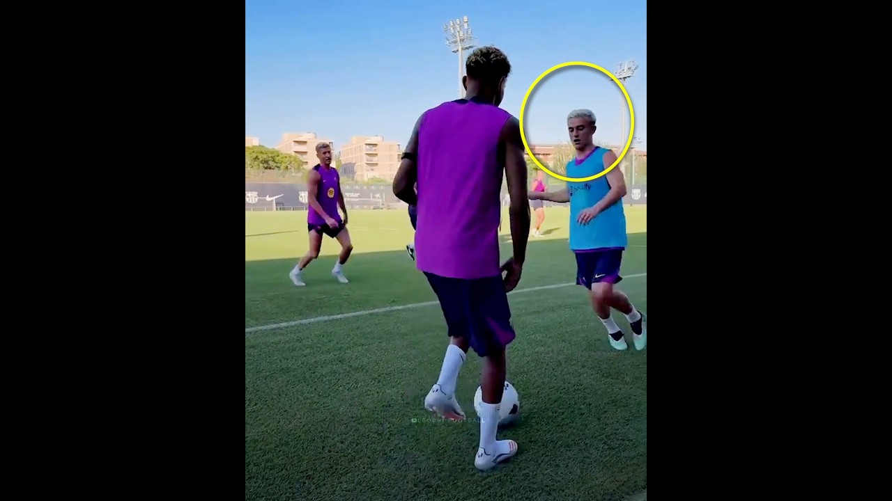 Gavi Tests Yamal's Skills! 🤯