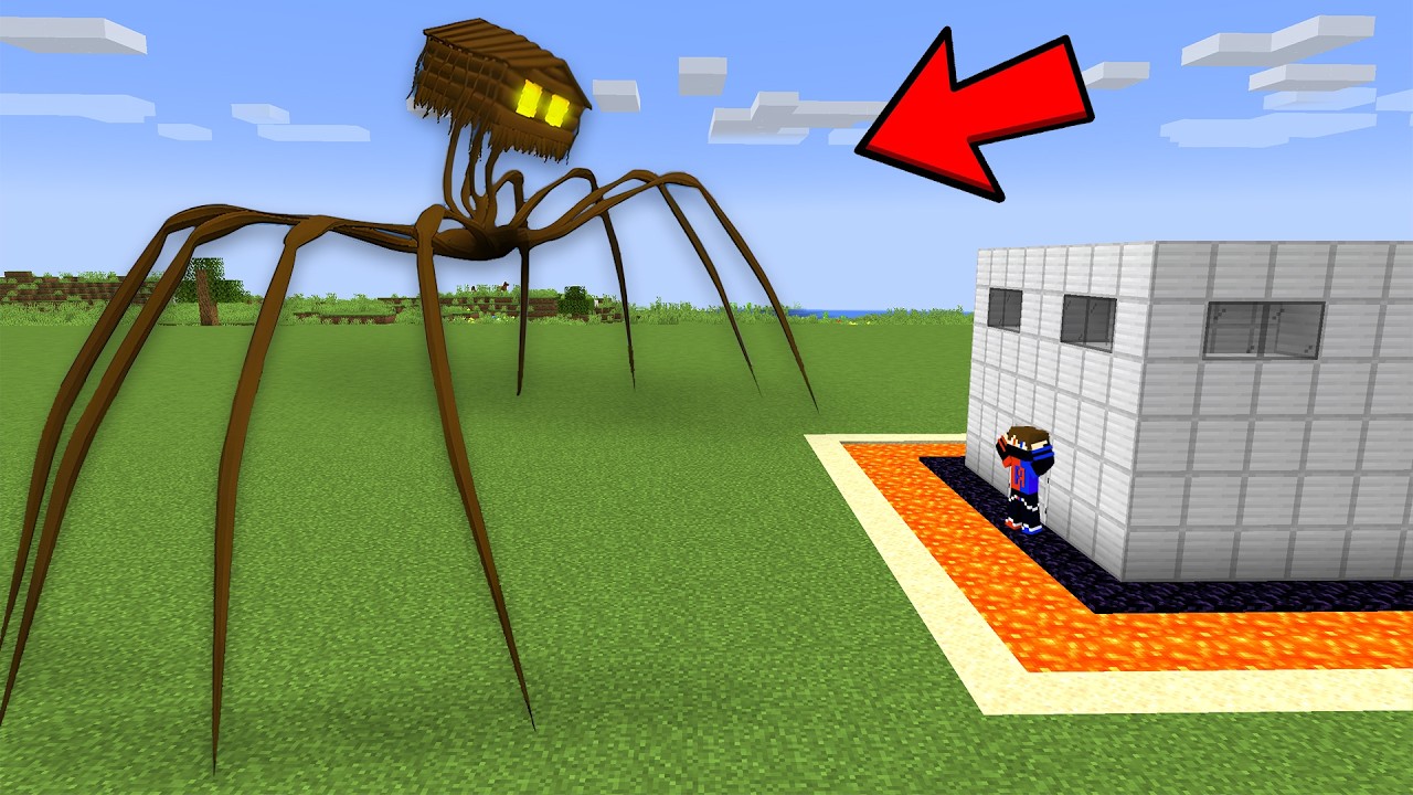 HOUSE HEAD vs Security House Battle - Minecraft