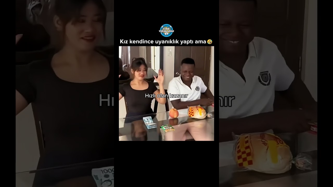 Kız uyanıklık yaptı ama 🤣 Bütün enerjisini sona sakladı