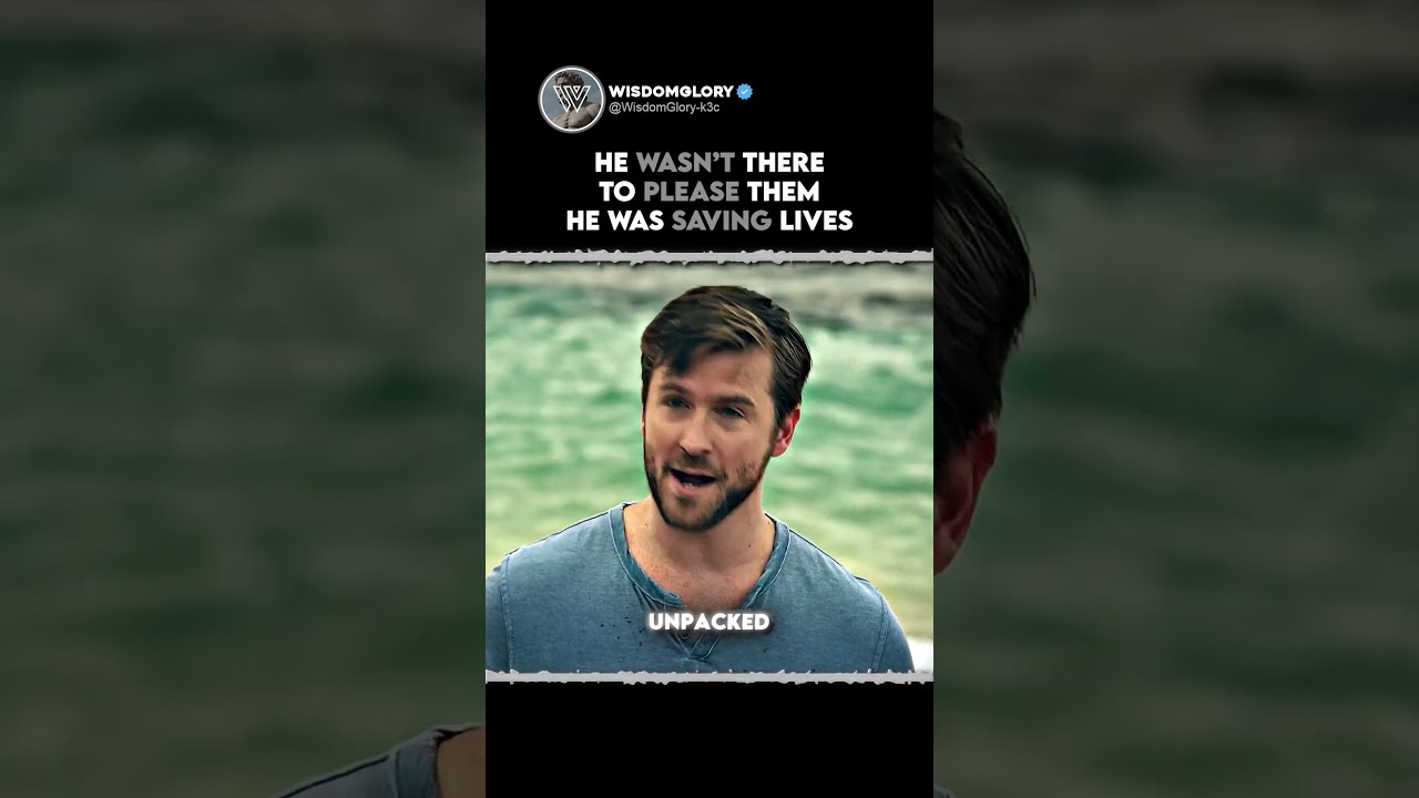 His Job Was to Keep Them Alive 🌊