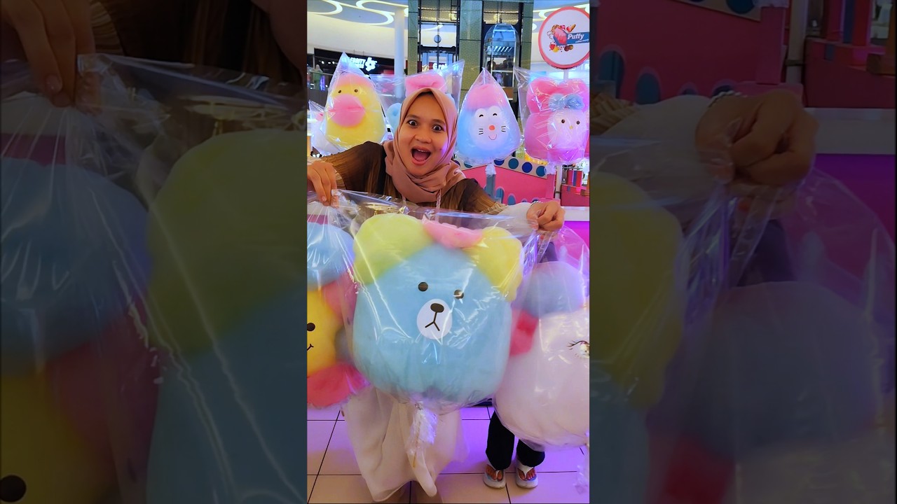 Umi Alia Asyik Liburan Kehabisan  Uang, Fatim Nanges Sediih Beli Permen Gulali Kapas Diambil Alia