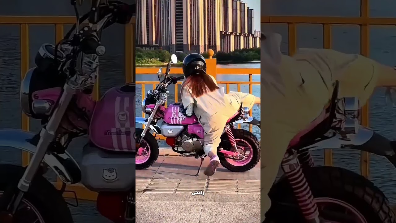 سخروا من شكلها... وفي الآخر بقت زعيمة الجروب! 😳🏍️