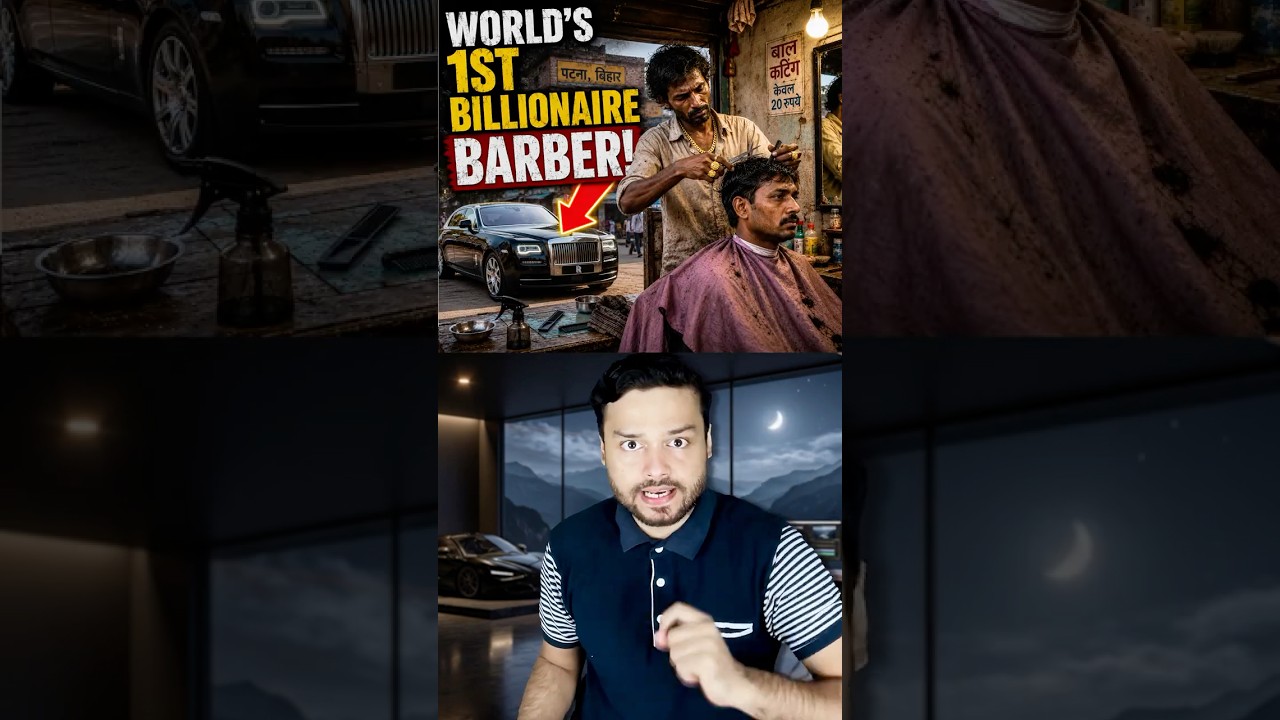 World’s 1st 'Billionaire Hair Cutter Barber' - FIFA WORLD CUP! Lamine Yamal's Barber #shorts