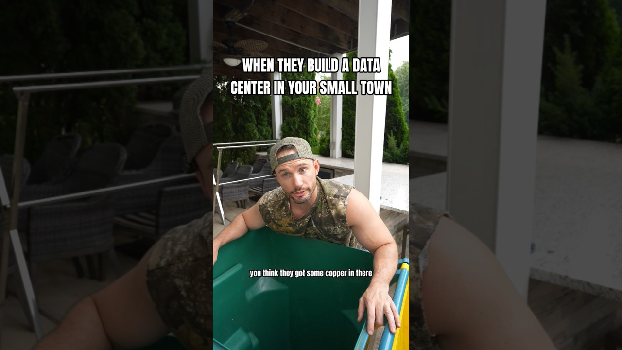When they build a data center in your small town