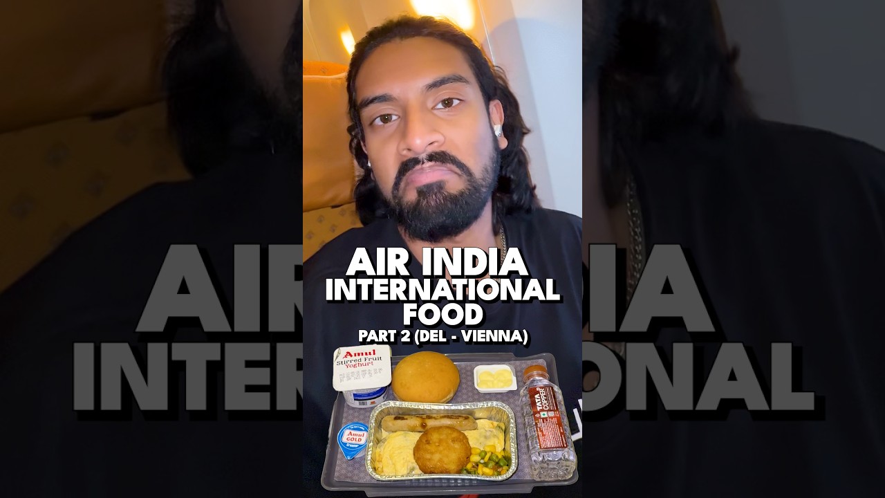 Didn’t Expect This On Air India’s Biggest Plane! (2/3) ✈️🍛