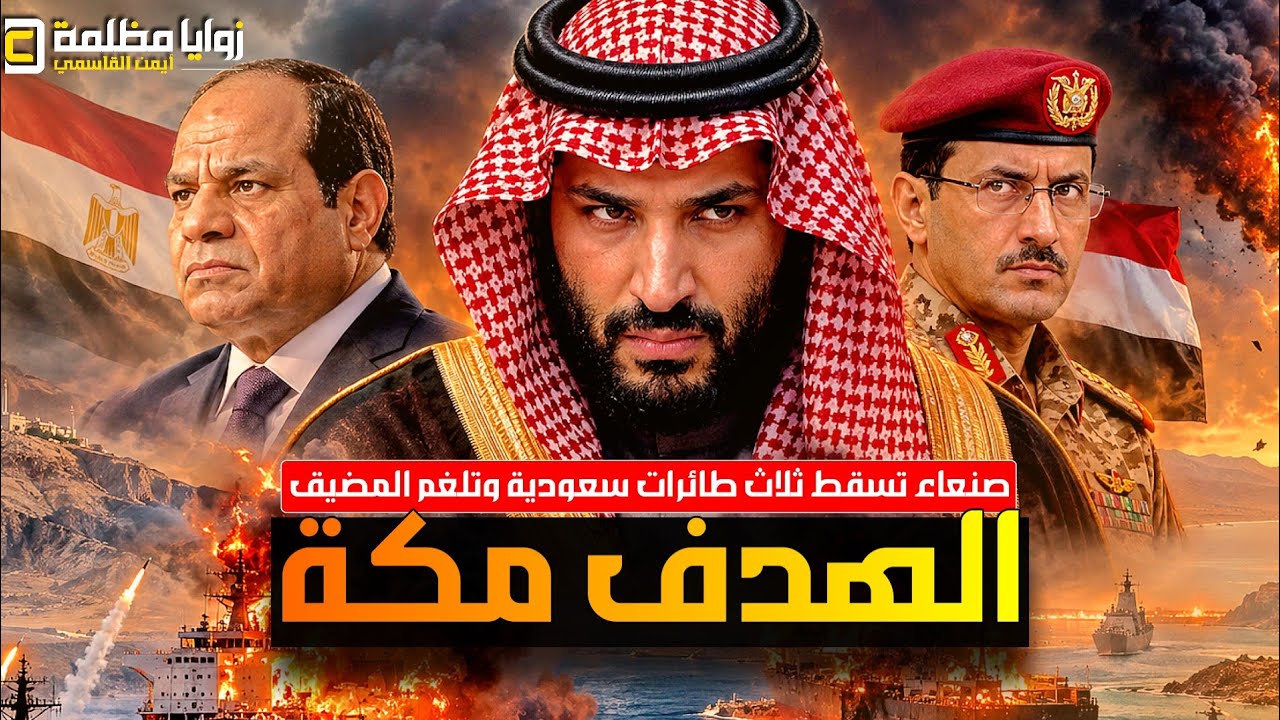 صنعاء تستهدف مكة ⚠️ وتلغم باب المندب وتسقط F-15 سعودية .. واجتماع سري بين صنعاء وواشنطن في مسقط!!!