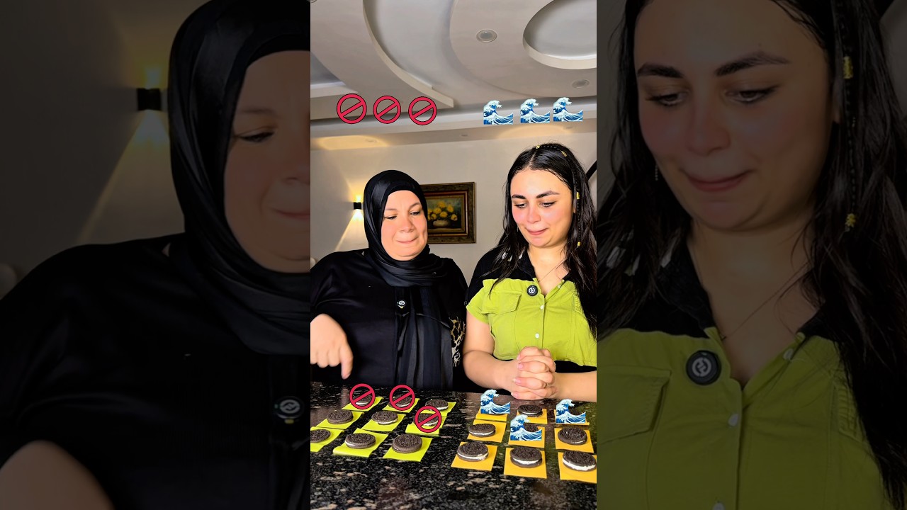 تحدي مع حماتي والخسران ..😳😄