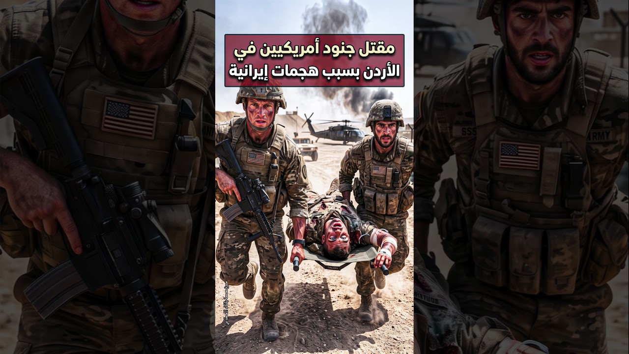 ضربة موجعة : تفاصيل مقتل جنود أمريكيين في الأردن والرد المنتظر!#إيران #امريكا #مضيق_هرمز #أخبار